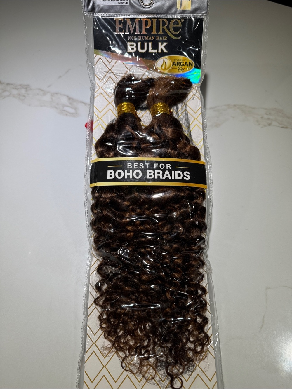 💯% 18” HUMAN Water Wave Bulk Dark Browns